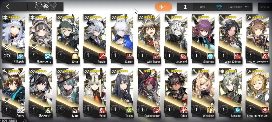 Arknights Accounts Lv 59|138 Op+8 Outfits|5 Limited|ETNC,Wis'adel,TTO image 6