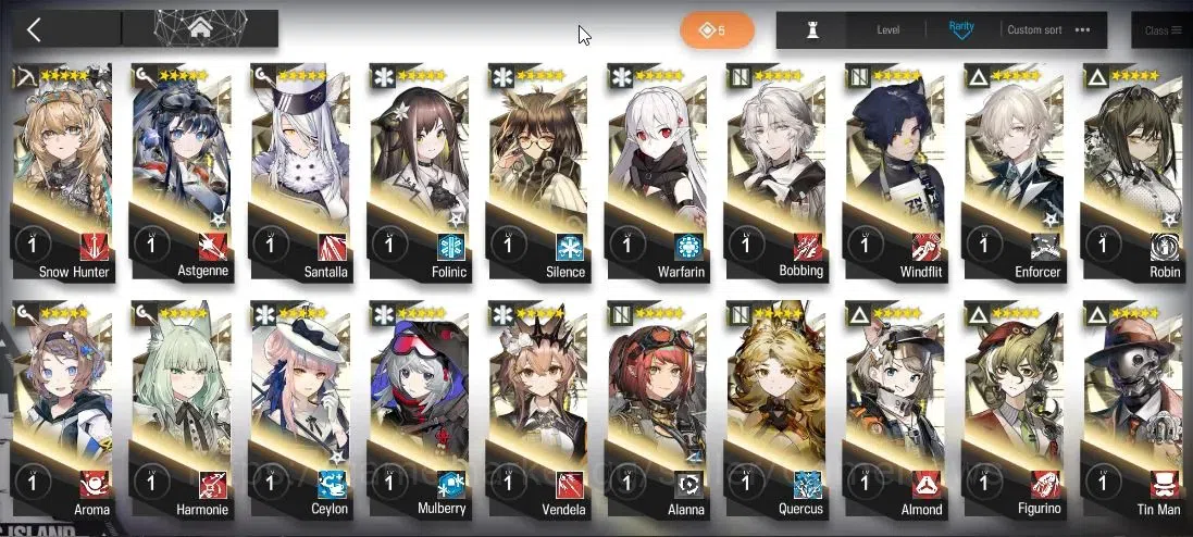 Arknights Accounts Lv 59|138 Op+8 Outfits|5 Limited|ETNC,Wis'adel,TTO image 7