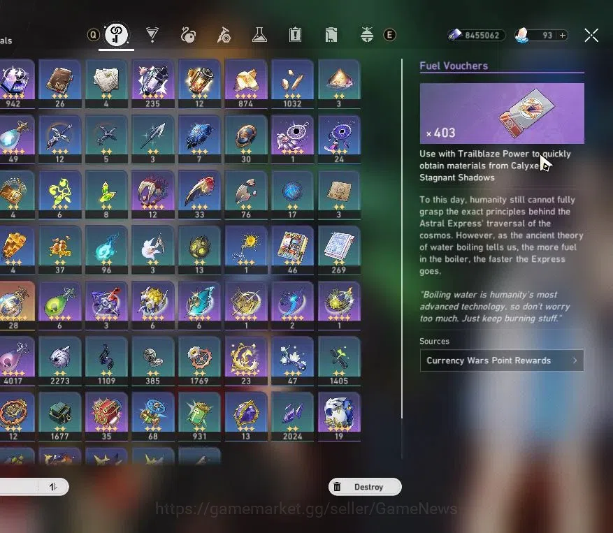 Honkai Star Rail Accounts ASIA|TL 70|Hypercarry Team|13 Limited|[(ArcherE1,T image 10