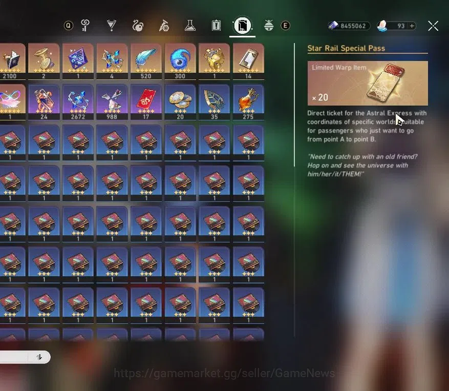 Honkai Star Rail Accounts ASIA|TL 70|Hypercarry Team|13 Limited|[(ArcherE1,T image 13