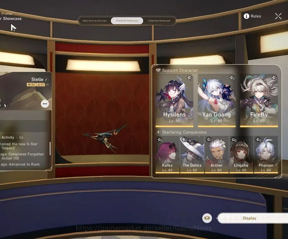 Honkai Star Rail Accounts ASIA|TL 70|Hypercarry Team|13 Limited|[(ArcherE1,T image 2