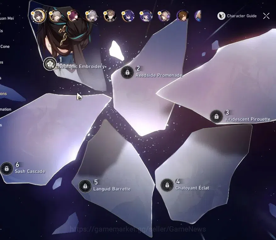Honkai Star Rail Accounts ASIA|TL 70|Hypercarry Team|13 Limited|[(ArcherE1,T image 6