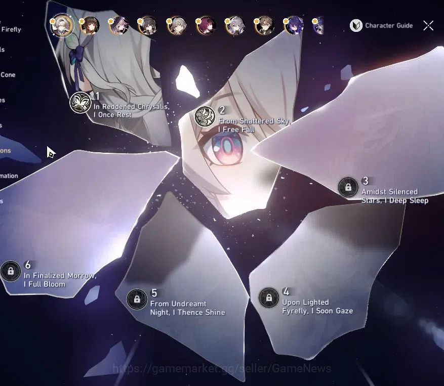 Honkai Star Rail Accounts ASIA|TL 70|Hypercarry Team|13 Limited|[(ArcherE1,T image 7