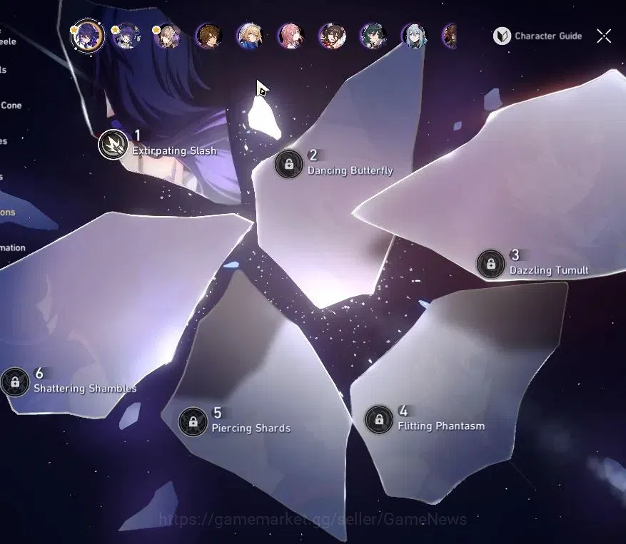 Honkai Star Rail Accounts ASIA|TL 70|Hypercarry Team|13 Limited|[(ArcherE1,T image 8
