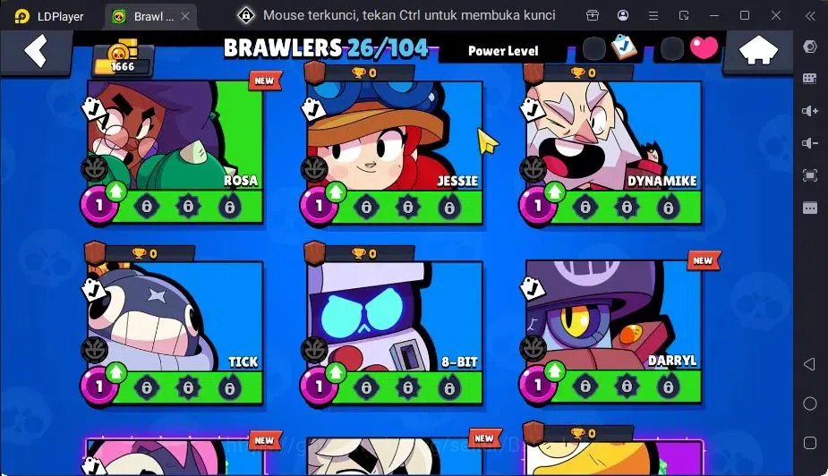 Brawl Stars Accounts Global | 26 Brawler|2 Max Hypercharge(Melodie,Surge)|1 Hypercharge,8 Epic Skin|7255 Bling+PP 2412 7