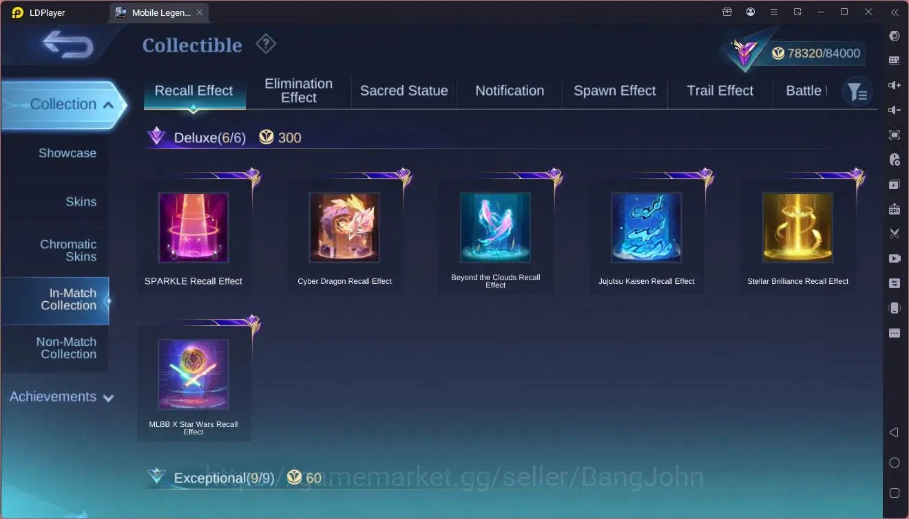 Mobile Legends: Bang Bang Accounts Global|Hero 132|Skin 294|Renowned|Prime YZ|TFM Rog image 11
