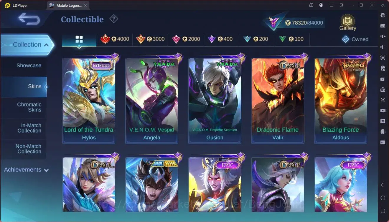 Mobile Legends: Bang Bang Accounts Global|Hero 132|Skin 294|Renowned|Prime YZ|TFM Rog image 14