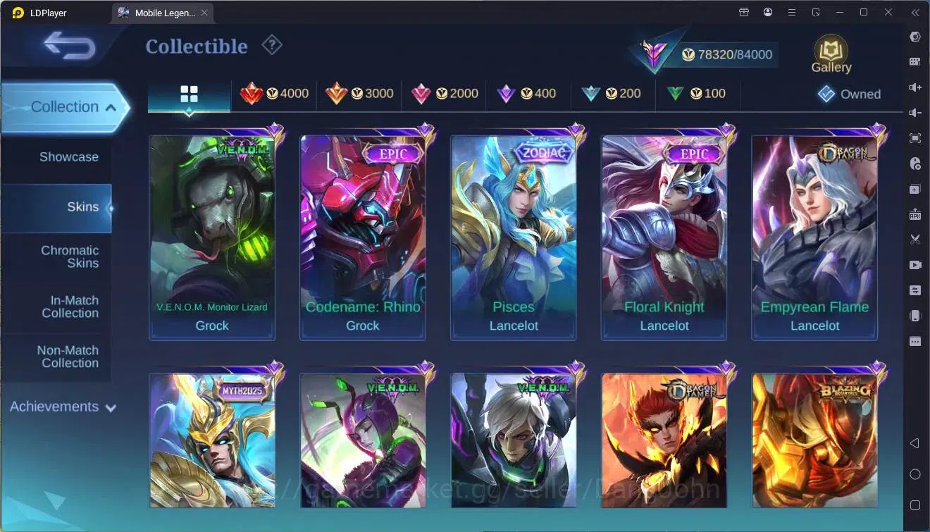 Mobile Legends: Bang Bang Accounts Global|Hero 132|Skin 294|Renowned|Prime YZ|TFM Rog image 15