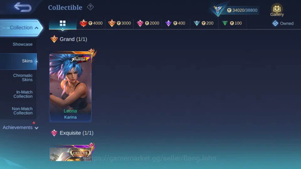 Mobile Legends: Bang Bang Accounts Hero 103 | Skin 168 | Saber Freya | Blazing Aldous image 6