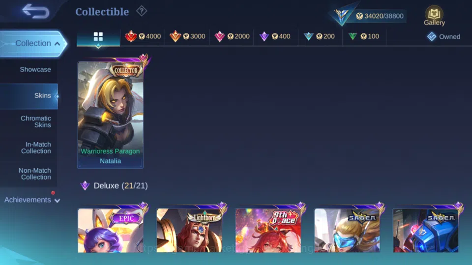 Mobile Legends: Bang Bang Accounts Hero 103 | Skin 168 | Saber Freya | Blazing Aldous image 7