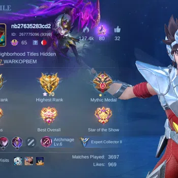 Mobile Legends: Bang Bang Others Hero 103 | Skin 168 | Saber Freya | Blazing Aldous image 1