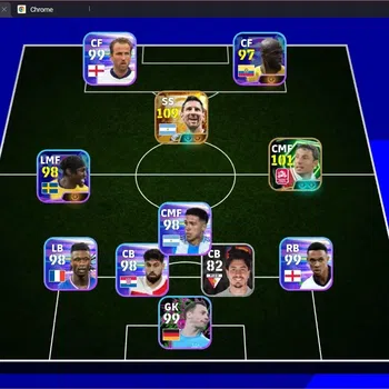 eFootball Accounts High-End Mobile | PW 2873 | New Bigtime Lionel Messi | Epic Mark Van Bommel | 2026 | Check SS EFB2635B