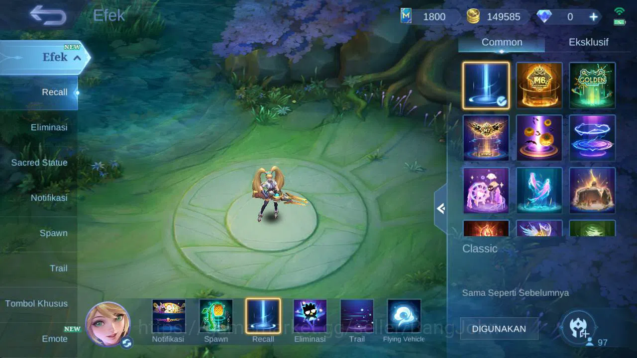 Mobile Legends: Bang Bang Accounts Hero 90+, Skin 150+|Lborn fanny, Rising loli, Sabe image 13