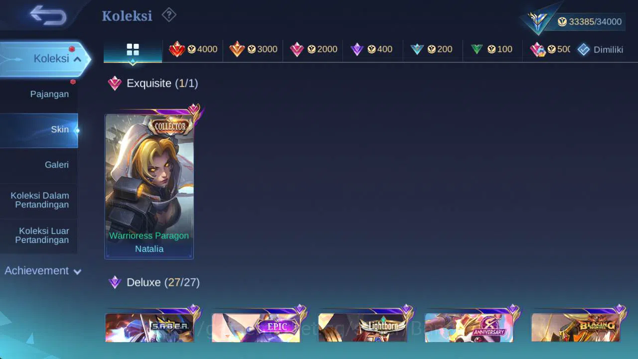 Mobile Legends: Bang Bang Accounts Hero 90+, Skin 150+|Lborn fanny, Rising loli, Sabe image 15