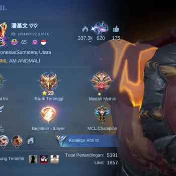 Mobile Legends: Bang Bang Others Hero 90+, Skin 150+|Lborn fanny, Rising loli, Sabe image 1