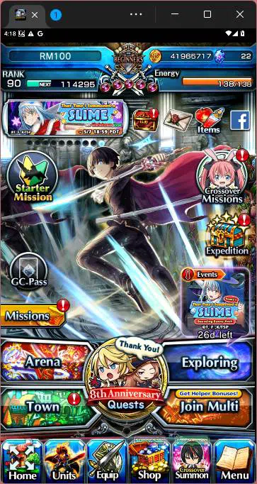 Grand Summoners Others GLOBAL|18 Ascend|UP Roy,Inumuta TW,Shirou Emiya TW image 1