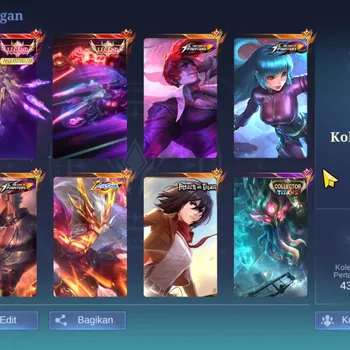 Mobile Legends: Bang Bang Accounts Rare Skin Hero 91|Skin 213|High Immo 321|Legend (Fanny,Alucard),KOF