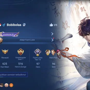 Honor of Kings Accounts Rare Skin Global Hero 97 Skin 96: MYTHIC Luban, 5 Limited (Li Bai, Musashi, Kongming, Gao, Garo) 2