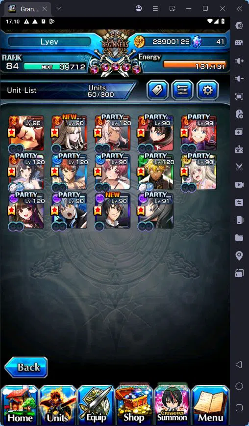 Grand Summoners Accounts GLOBAL|14 Ascend|Rank 84|Shirou Emiya TW|Summer Mi image 8