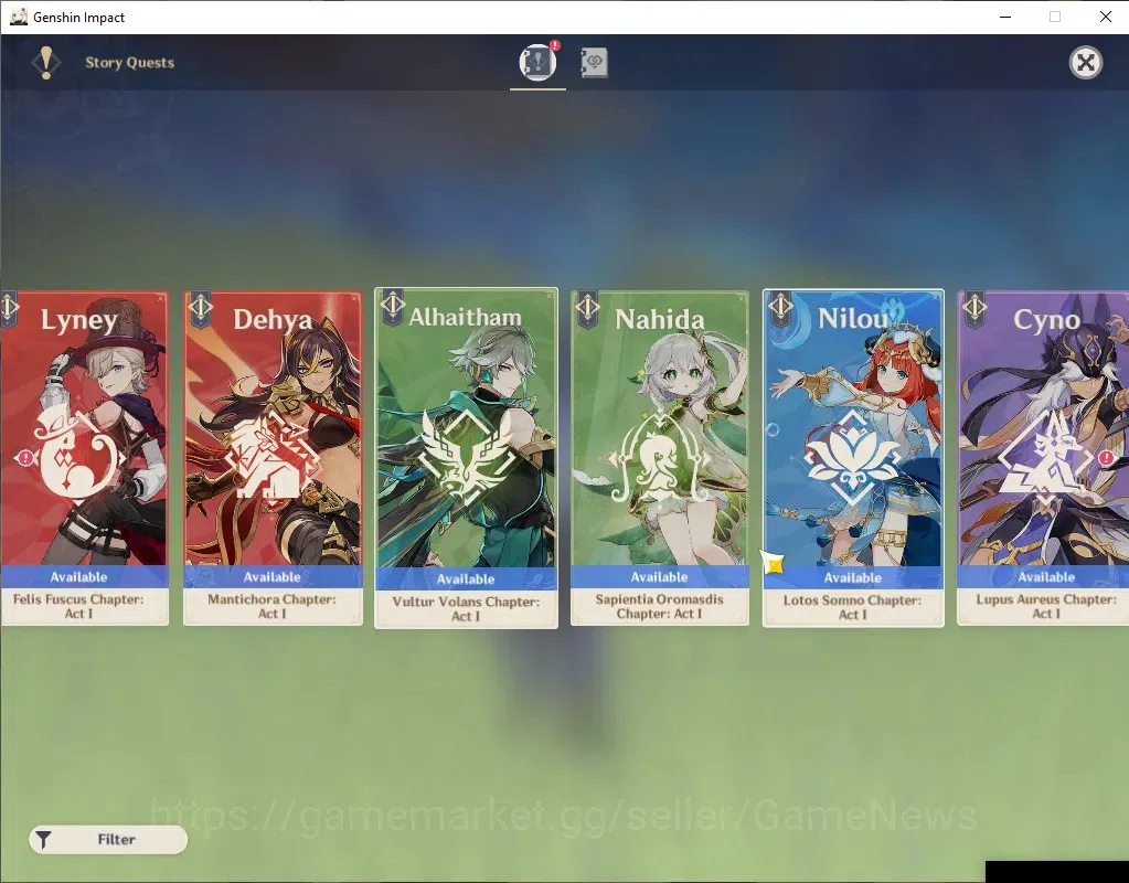 Genshin Impact Accounts ASIA|AR 55|BD Unset|4 Limited + 1 (*5Weapon)|Colum image 16