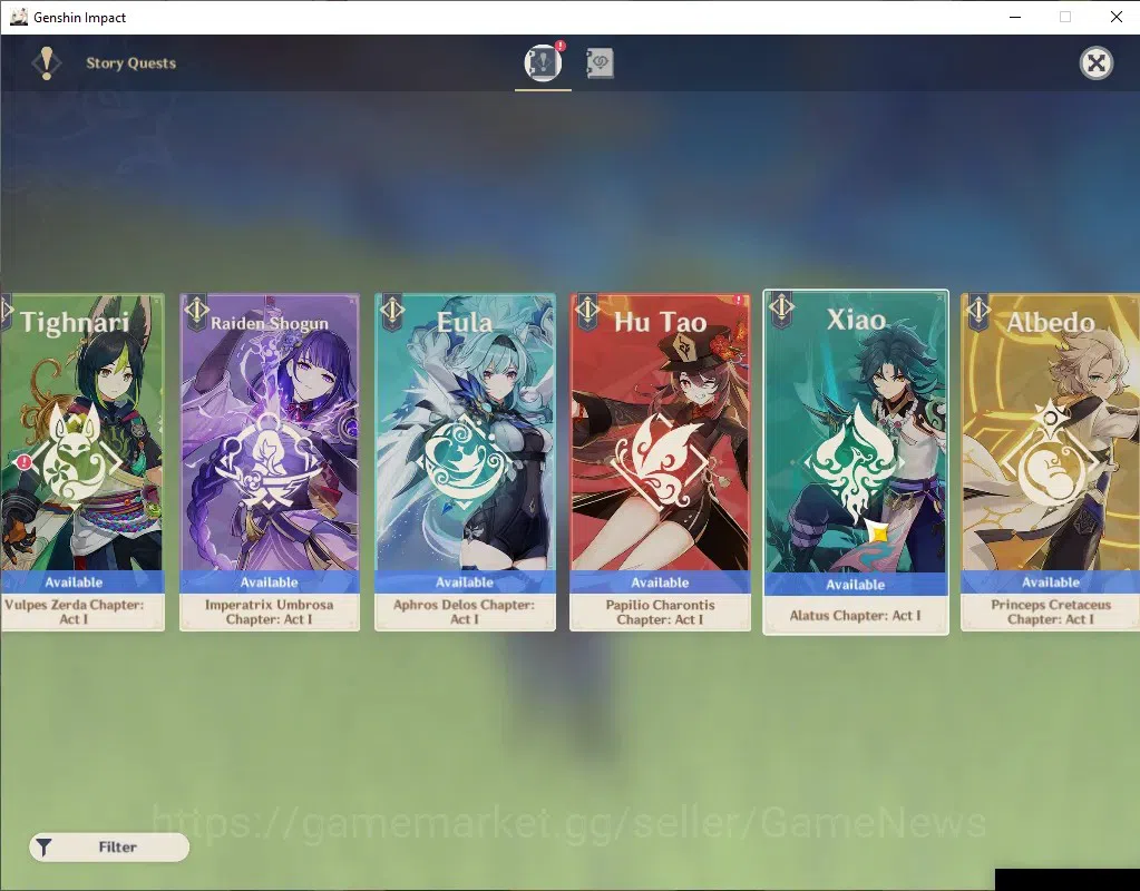Genshin Impact Accounts ASIA|AR 55|BD Unset|4 Limited + 1 (*5Weapon)|Colum image 17