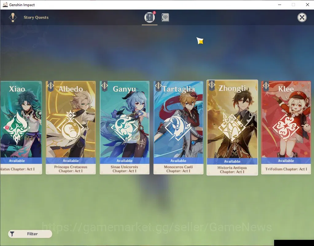 Genshin Impact Accounts ASIA|AR 55|BD Unset|4 Limited + 1 (*5Weapon)|Colum image 18