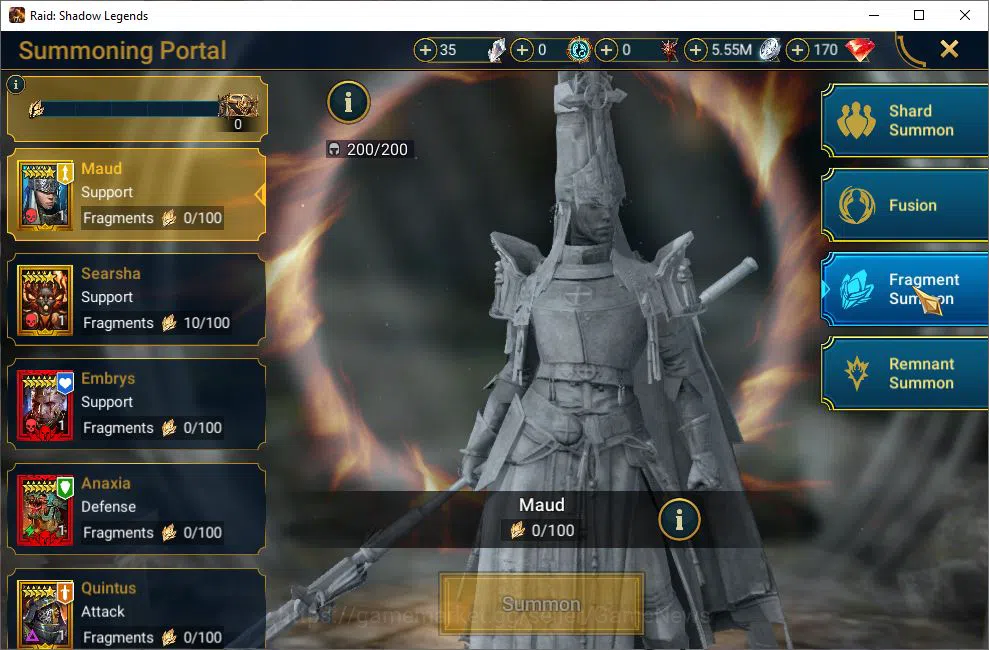 Raid: Shadow Legends Accounts Lv31 799K Power|1 Mythical (Androc)|21 Legendary(X image 18