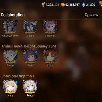 Epic Seven Accounts Collaboration Hero Global UnVerif|NewEra|8 ML(Rhianna and Luciella,Lisette,NM Luna,AVildred,SP