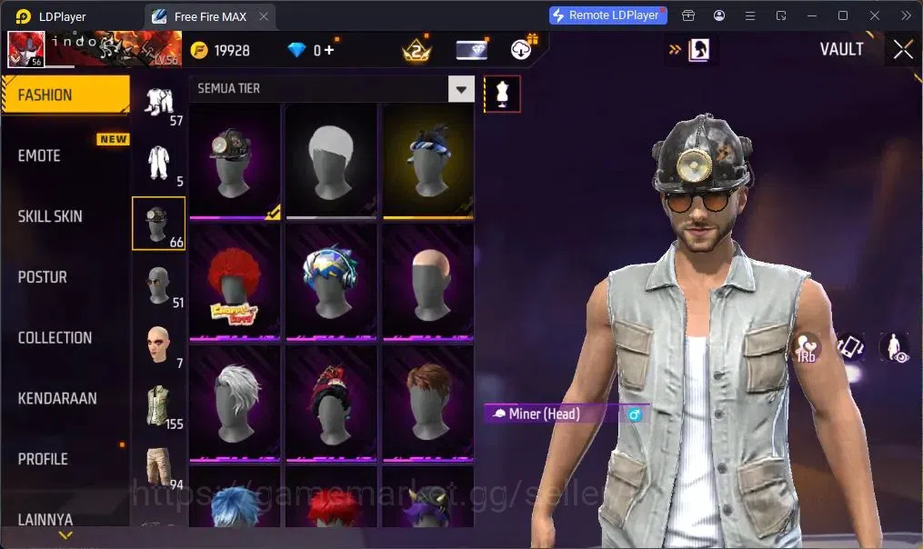 Free Fire Accounts Indonesia | UMP BOOYAH DAY LV.4 | BackPack HEARTRO image 17