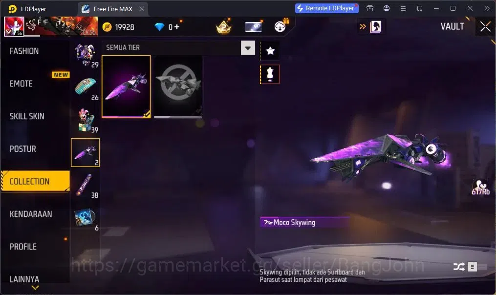 Free Fire Accounts Indonesia | UMP BOOYAH DAY LV.4 | BackPack HEARTRO image 7