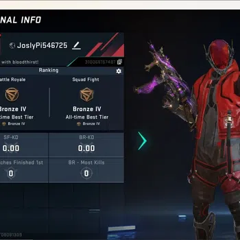 Blood Strike Accounts Collab Skin ASIA|1 Collab Gun:MCX - EVA-00 [Eva]|1 Ultra & 3 Legendary Gun|1 Epic Name-Changing