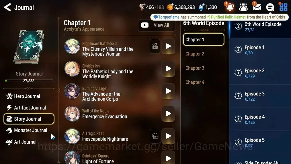 Epic Seven Accounts GLOBAL Unverif|New Era|2 ML(Rhiana N Luciel,EW Lud image 6