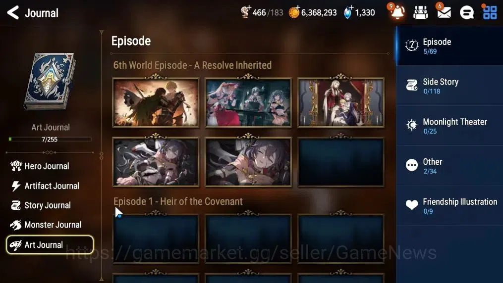 Epic Seven Accounts GLOBAL Unverif|New Era|2 ML(Rhiana N Luciel,EW Lud image 8