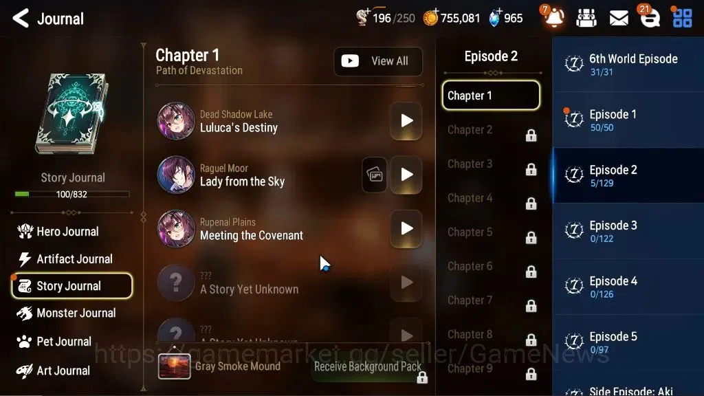 Epic Seven Accounts Global Unverif|New Era|5 ML(Rhiana n Luciel,NM Lun image 10
