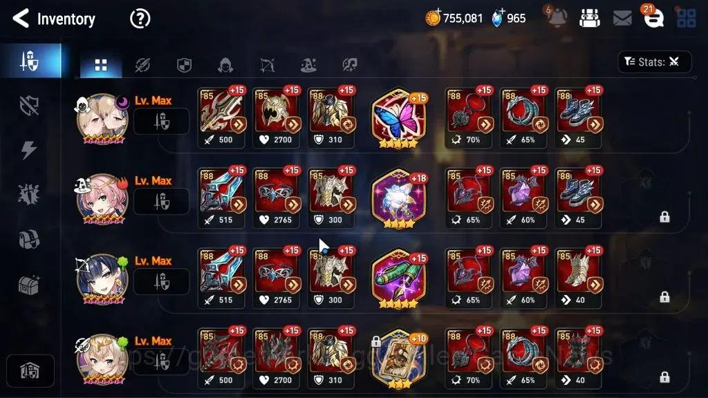 Epic Seven Accounts Global Unverif|New Era|5 ML(Rhiana n Luciel,NM Lun image 14