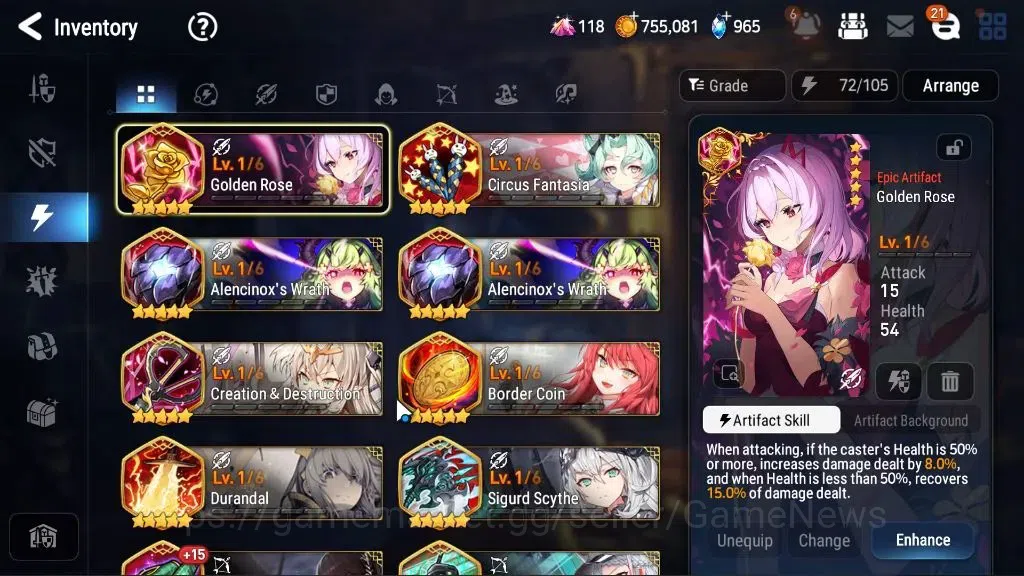 Epic Seven Accounts Global Unverif|New Era|5 ML(Rhiana n Luciel,NM Lun image 16