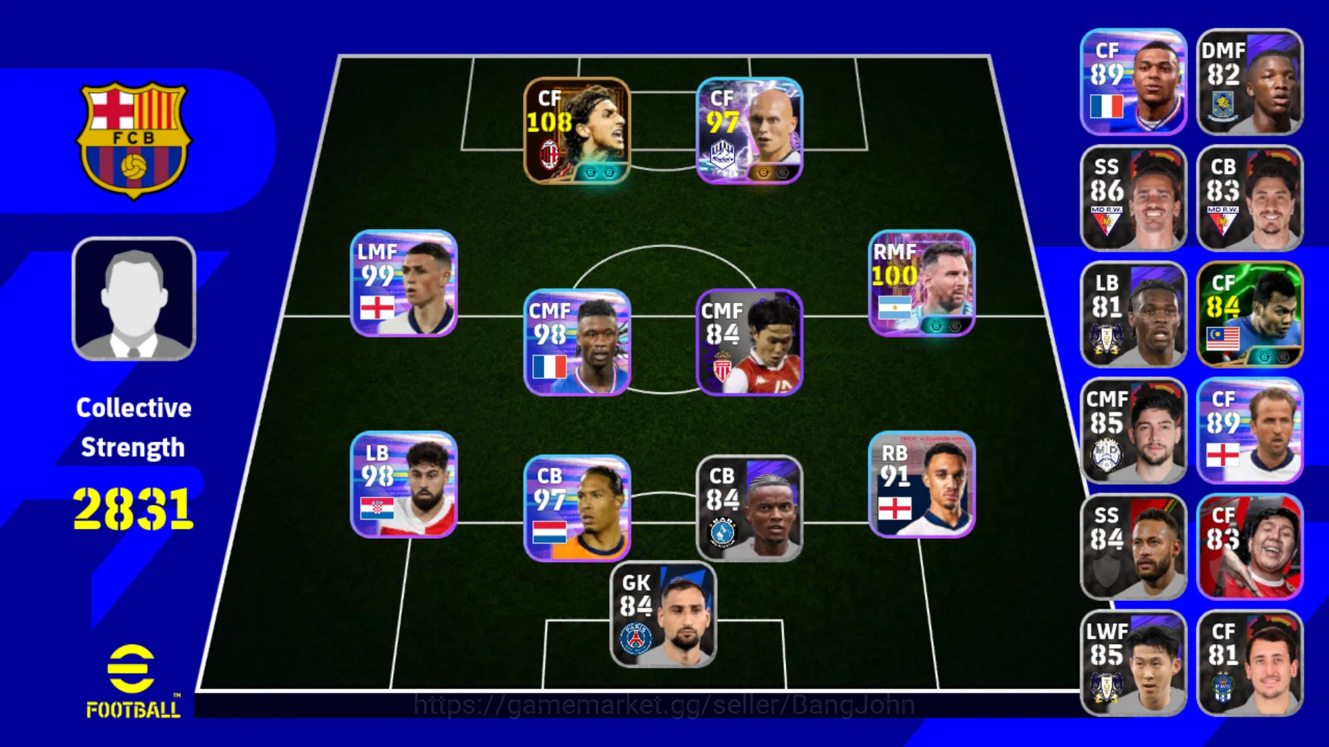 power 2831 | zlatan ibrahimovic big time | akira silvano disaro showtime | EFB128B eFootball Others power 2831 | zlatan ibrahimovic big time | akira s image 1