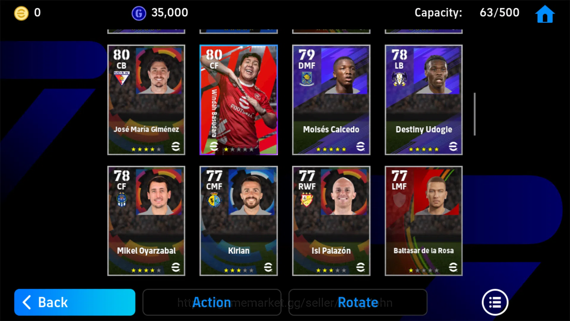 eFootball Accounts Others power 2831 | zlatan ibrahimovic big time | akira silvano disaro showtime | EFB128B 6