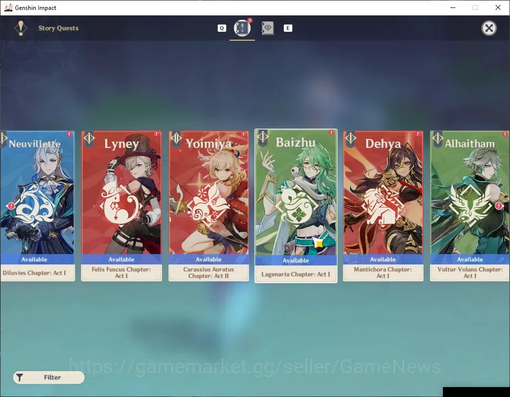 Genshin Impact Accounts Others ASIA|AR 57|9 Limited+3(5*Weapon)|(Raiden Shogun,Ganyu)Sign,Neuvillette,Kazuha,Ayaka,Arataki 19