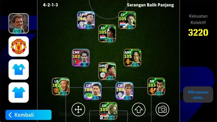 eFootball Accounts Legends & Iconic Players Mobile|PW 3220|Mbappe ShowTime New,Johan Cruyff,Lothar Matthaus,OKahn,Van 1