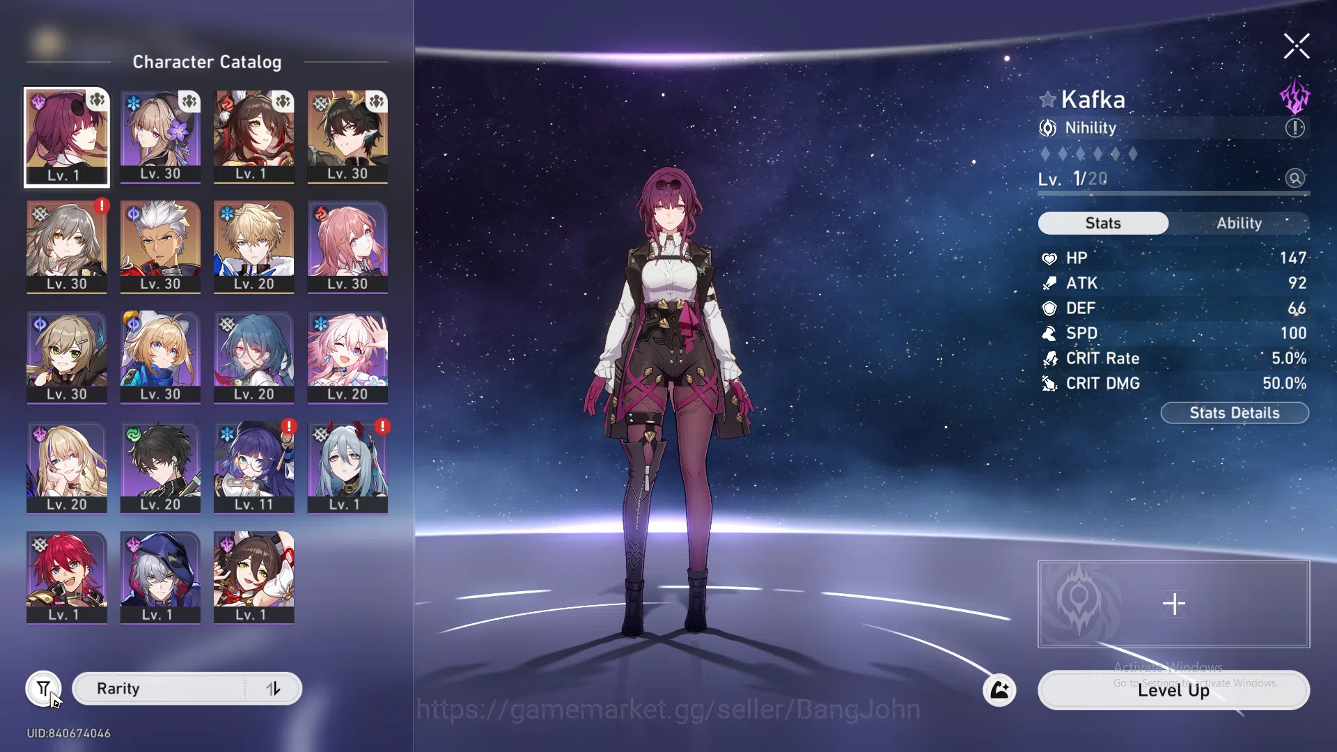 Honkai Star Rail Accounts Asia|TL 19|Starter|4 Limited|Kafka,Fuque,DanHengPT image 4