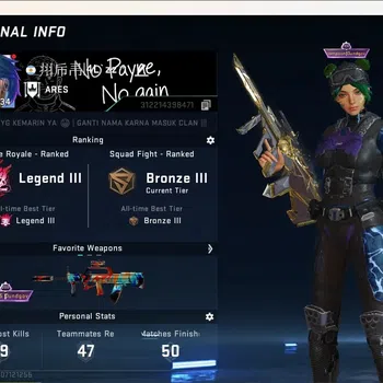 Blood Strike Accounts Rare Skin ASIA |1 Eternal Gun:AUG-Empyrean|1 Collab Gun:FN2000-TwinDragons|1 Limited Gun|1 Ultra & 9