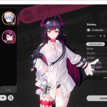 Neverness to Everness Accounts Global SEA|HL 3|2 SSR 1 Limited [Shinku],Baicang|2 SSR Char Selector|Selector On|Male MC|Log