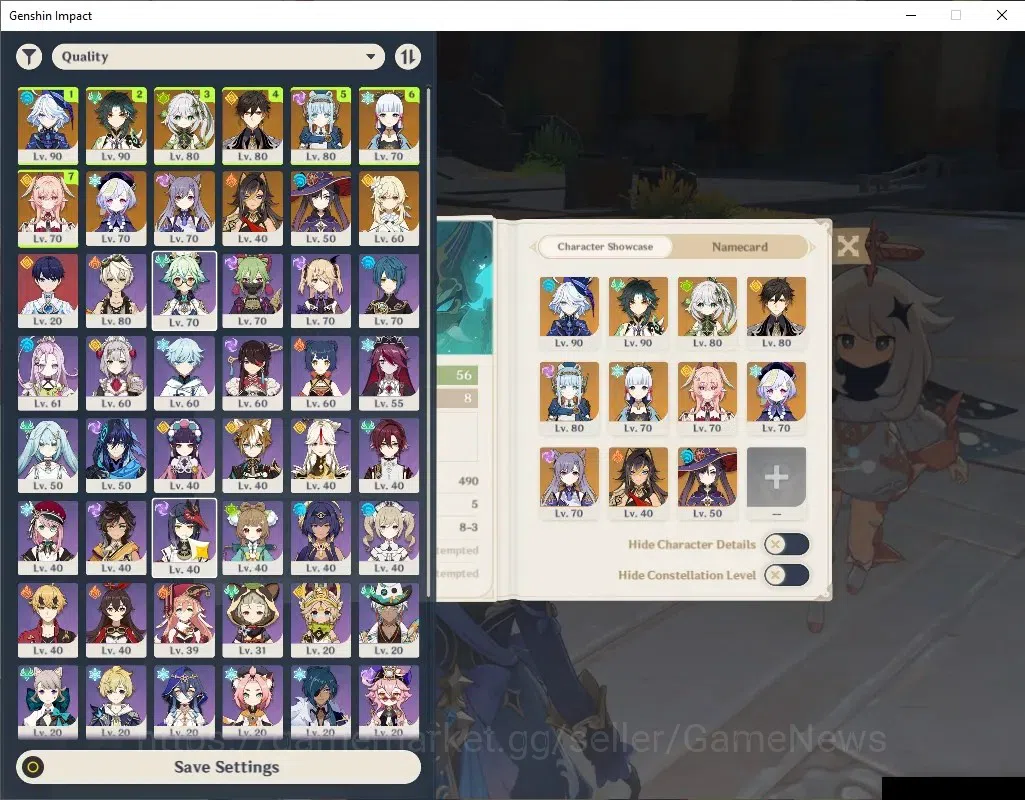 Genshin Impact Accounts ASIA|Ready Gacha|IF 21|AR 56|7 Limited+1(*5Wep)|Xi image 1