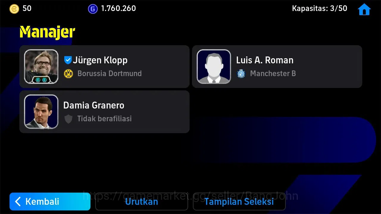 eFootball Accounts Legends & Iconic Players ANDROID|PW 3182|Legend Pele|Epic P Guardiola, J Zanetti, F Rijkaard|2026|EFB1311B 5