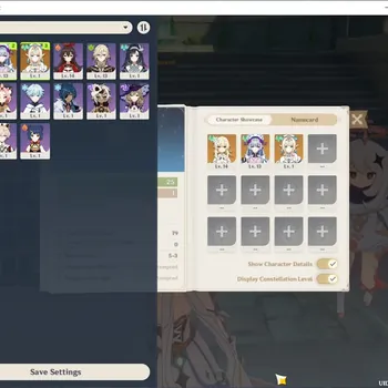 Genshin Impact Accounts Reroll Asia|AR 25| 1 Limited (Vesna) + 1 Standard (Mizuki) | All Unset | Low Main Quest & Map