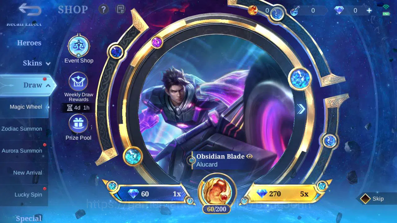 Mobile Legends: Bang Bang Accounts Global, Skin 236,Hero 132|annu Lesley,zodia selena image 2