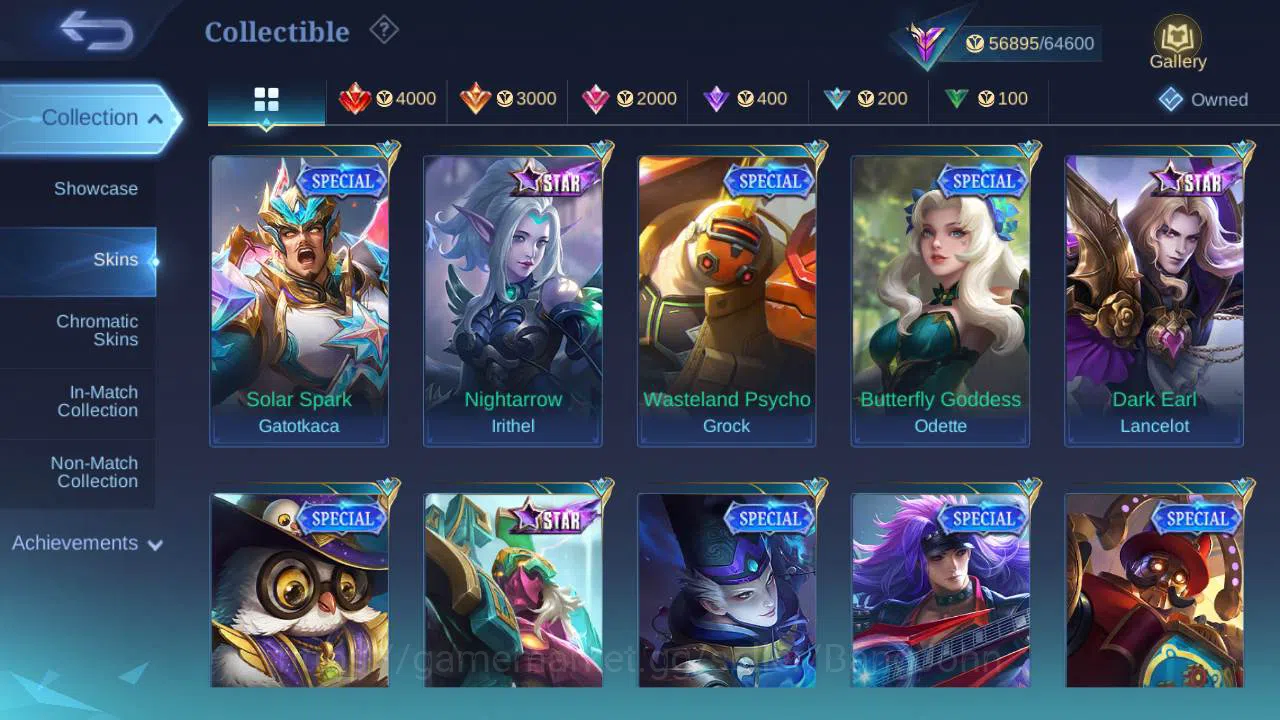 Mobile Legends: Bang Bang Accounts Global, Skin 236,Hero 132|annu Lesley,zodia selena image 9