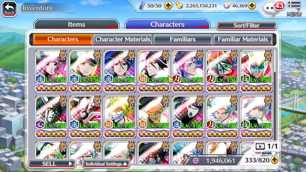 Bleach: Brave Souls Accounts [GLOBAL]46K Orbs|Meninas,LilToto TYBW26,Rukia 10th image 9