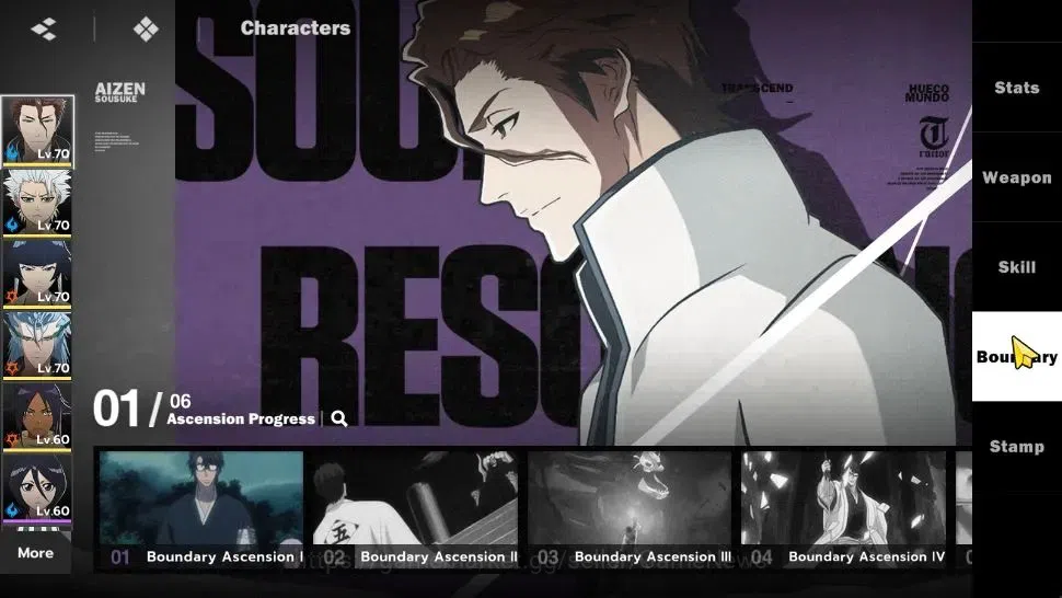 BLEACH: Soul Resonance Accounts NuverseSEA LV 55|7 SSR [(AizenB1,Toshiro,Urahara)+ image 5